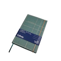 carnet a6 blank 144p metal ble Cultura