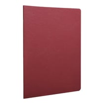 Carnet - Format A4 21 x 29.7 cm - Age Bag - Clairefontaine - 96 pages lignées - Rouge