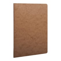Carnet - Format A5 14.8 x 21 cm - Age Bag - Clairefontaine - 96 pages lignées - Marron