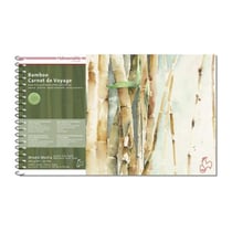 Carnet aquarelle bamboo 15.3x25 cm