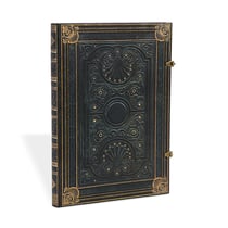 Carnet a couverture rigide nocturnelle - grand - ligne - 240 p.