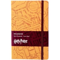Carnet Moleskine - Orange - 13 x 21 cm - Harry Potter - Pages lignées