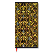 Carnet a couverture rigide destinee - slim - ligne - 176 p.