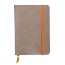 Carnet - 10 x 14 cm - Rhodiarama - Rhodia - 144 pages lignées - Taupe