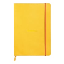 Carnet - Format A5 14.8 x 21 cm - Rhodiarama - Rhodia - 160 pages lignées - Jonquille