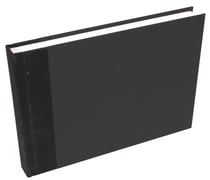 Bloc voyage - format A5 60 feuilles de papier à dessin180g - Noir