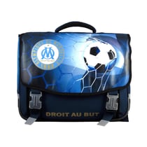 Cartable CE2-CM1-CM2 40-41 cm - Olympique de Marseille - La Plume Dorée