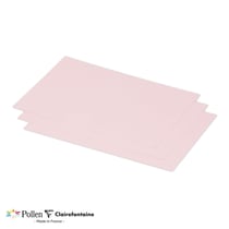 25 cartes Pollen 158x222 mm  - Rose