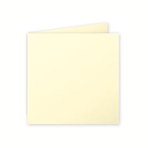 25 cartes pliées Pollen 135x135 mm  - Canari