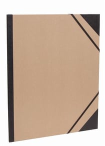 Carton à dessin 26x33 kraft beige