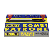Lot de 5 cartouches kombi Online - bleu