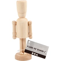 Casse noisette en bois - 13 cm