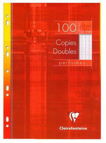 CD 100P A4 SEYES PERF COPIES DOUBLES PERF.100P A4 SEYES