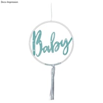 Cercle en bois - Baby - 30 cm de diamèter