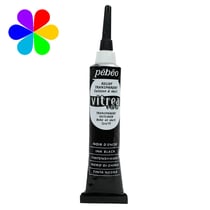 Cerne relief Vitréa Pébéo 20 ml - Noir
