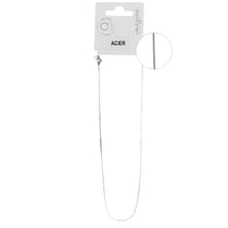 Chaine serpentine en acier inoxydable 40 cm + 5 cm extension