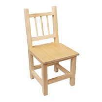 Chaise bois enfant - 24x24x47 cm