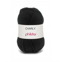 Charly Noir - Phildar - Pelote de fil à tricoter