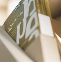 Toile 3D lin naturel - 30x60 cm