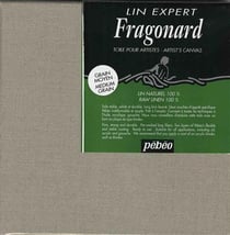 Toile 3D lin naturel - 60x60 cm