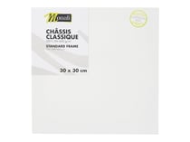 Châssis - toile 100% lin Monali - 30 x 30 cm