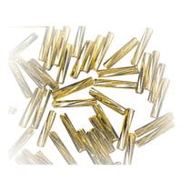 Chevilles en verre twistet - or 