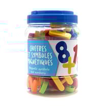 Chiffres et symboles magnétiques - 60 pièces