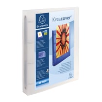 1 classeur A4 Maxi - Kreacover - Dos 40 mm - Polypro - Exacompta - Coloris assortis