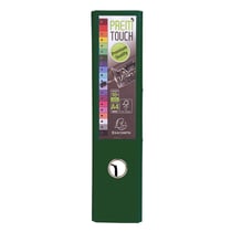 Classeur à levier Prem'Touch - pour format A4 - dos 80 mm - vert