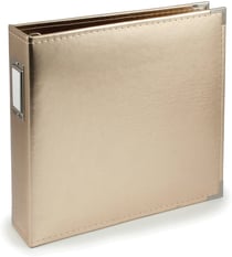 Classeur pour scrapbooking or 30,5 x 30,5 cm - We r memory keepers