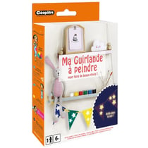 Cléo'Box - Ma guirlande à peindre