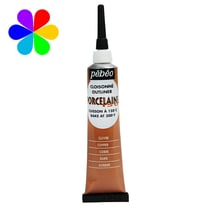Cerne relief procelaine 150 Pébéo 20 ml - Cuivre