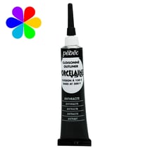 Cerne relief procelaine 150 Pébéo 20 ml - Gris