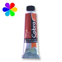 Peinture à l'huile  Cobra - n°339 S2 - rouge anglais