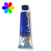 Peinture à l'huile  Cobra - n°511 S4 - bleu de cobalt