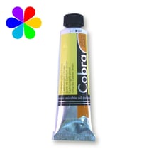 Peinture à l'huile  Cobra - n°207 S4 - jaune de cadmium citron