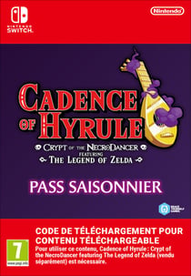 Code de téléchargement extension DLC Cadence of Hyrule : Pass Saisonnier - Nintendo Switch