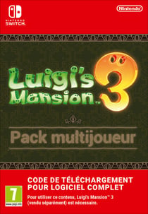 Code de téléchargement AOC Luigi's Mansion 3 Multiplayer Pack Pack multijoueur - Nintendo Switch