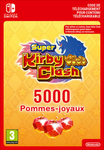 Code à télécharger - Super Kirby Clash - 5000 Pommes-joyaux