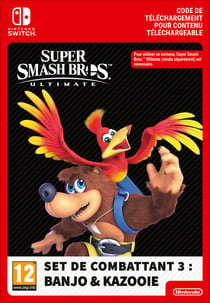 Code à télécharger - Super Smash Bros. Ultimate - Set de combattant 3 : Banjo & Kazooie