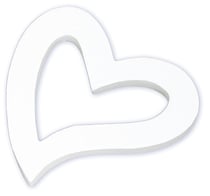 Cœur etire a suspendre