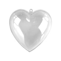 Cœur plastique - 8 cm