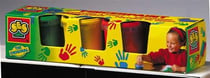 COFFRET 4 GRANDS POTS PEINTURE COFFRET 4 GRANDS POTS PEINTURE AU DOIGT