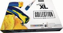 Lot de 12 tubes 20 ml de peinture à l'huile Pébéo Huile Fine Studio XL - Couleurs assorties