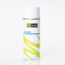 Colle aérosol repositionnable - 400ml - Monali
