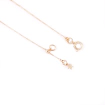 Collier court 50 cm Créalia - Doré