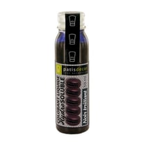 Colorant alimentaire noir brillant liquide hydrosoluble professionnel 5225  - Couleur Noir - Contenance 1 L - Pâtisserie - Parlapapa