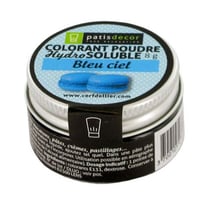 Colorant Poudre Hydro Bleu Cie Patisdecor