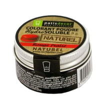 Colorant poudre - rouge fraise - 8 g - Patisdécor