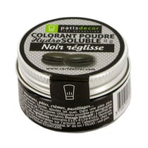 Colorant poudre - noir - 8 g - Patisdécor